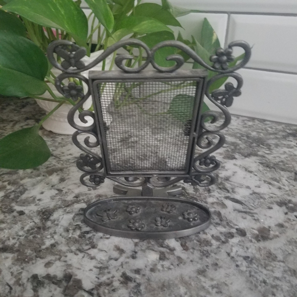 Metal Butterfly Flower Earring Jewlery Stand - Picture 3 of 5